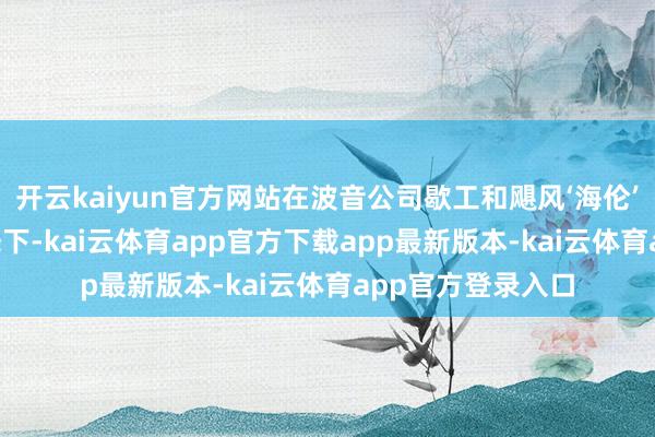 开云kaiyun官方网站在波音公司歇工和飓风‘海伦’和‘米尔顿’的鼓舞下-kai云体育app官方下载app最新版本-kai云体育app官方登录入口