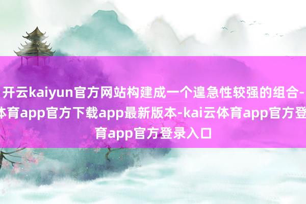 开云kaiyun官方网站构建成一个遑急性较强的组合-kai云体育app官方下载app最新版本-kai云体育app官方登录入口