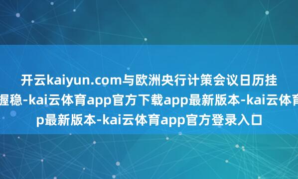 开云kaiyun.com 与欧洲央行计策会议日历挂钩的利率互换大体握稳-kai云体育app官方下载app最新版本-kai云体育app官方登录入口